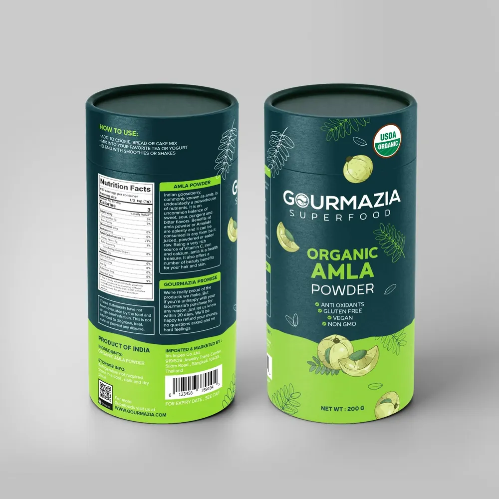 Organic product packaging design