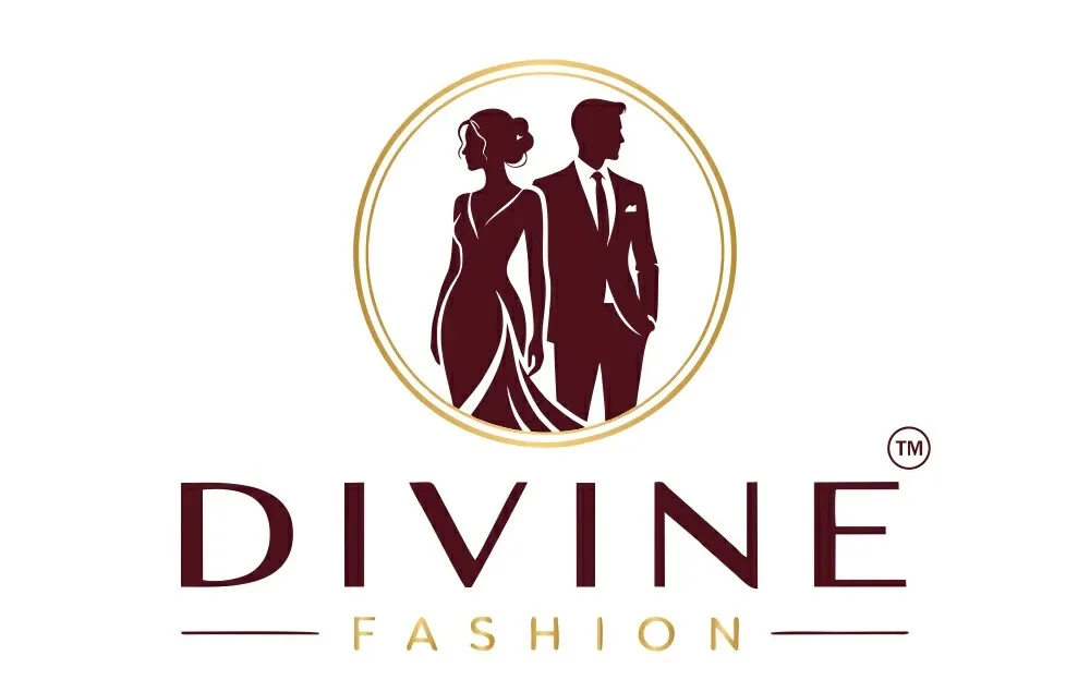 Divine Fashion professional clothing and fashion brand logo design by Logo Makers 24x7